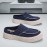Men'S Summer Fashion Slip-On Loafers - Casual, Breathable Half-Drag Shoes with Stylish Stitching, Lightweight & Versatile for Casual Attire or Vacation, Vacation Footwear | Trendy Loafers | Textured Finish