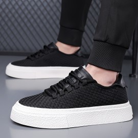 Men's Fashion Street Sports Casual Shoes Thick Sole Anti-slip Trendy Comfortable Board Shoes