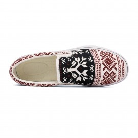 Customizable Canvas Sneakers - Casual & Trendy Low-Top Skate Shoes with Geometric/Cartoon Designs, Breathable Fabric Lining, Rubber Sole for All Seasons