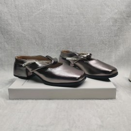 Women'S Slip-On Moccasins - Comfortable Square Toe Loafers with Chunky Heel, Black Synthetic Cover, Casual & Stylish Design for All Seasons, Casual Footwear | Chunky Heel Shoes | Synthetic Cover Shoes