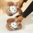 Women'S Cute Puppy Slippers - Beige/White/ Brown/Black/ - Non-Slip EVA Sole Indoor House Shoes - Soft Fabric Upper - Cozy Home Footwear for Women - Perfect Gift for Dog Lovers - Easy Slip-On Design, Cute Slippers, Indoor Footwear, Playful Design, Comfortable Fit, Casual Footwear, Durable Construction, Pet Owners