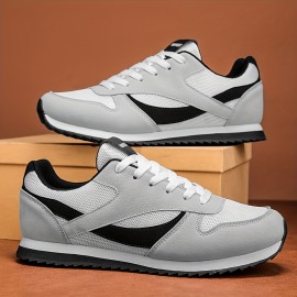 Unisex Classic Retro Low-Top Sneakers - Breathable Fabric Upper, EVA/Rubber Sole, Non-Slip Cushioned Outsole, Lightweight EVA/Rubber Outsole - Fitness, Jogging, Casual Shoes, Lace-Up Design, Comfort Fit, Versatile Footwear, All-Season Casual Wear, Minimalist Style, Durable & Slip-Resistant, Men'S Tennis Shoes, Men'S Sneakers, Couple Black Air-cushioned Tennis Sneakers, Men'S Retro Tennis Shoes, Sneakers For Men, Branded Men'S Sneakers, Earth-toned Tennis Shoes For Men, Men'S Shoes