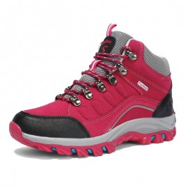 [All-Terrain Hiking Boots] Women's All-Terrain Hiking Boots | Heavy-Duty Traction, Cushioned for Trekking, Camping, Mountain Climbing | Durable Synthetic & Fabric Upper, All-Weather Outdoor