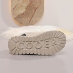 Women'S High-Top Winter Snow Boots with Thick Cushioned EVA Sole & Lace-Up Closure - PU Upper, Breathable Fabric Lining, Beige/White Casual Shoes for Casual Attire, Snowy Weather Footwear, Secure Laceup Footwear